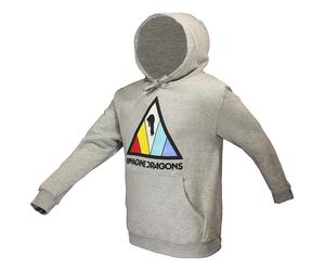 Imagine Dragons Triangle Band Logo Pullover Hoodie XXL Grau