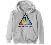 Imagine Dragons Triangle Logo Off White L Hoodie