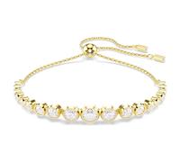 Imber Armband, Gemischte Rundschliffe, Weiß, 18K Goldbeschichtet OS