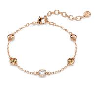 Imber Armband, Rundschliff, Mehrfarbig, 18K roségoldbeschichtet OS