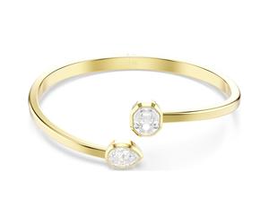 Imber Armreif, Verschiedene Schliffe, Weiß, 18K Goldbeschichtet M