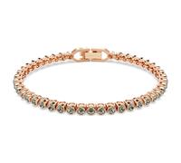 Swarovski Imber Tennis Emily Weiches Armband, Grau, Roségold glänzend