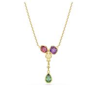 Imber Y-Anhänger, Verschiedene Schliffe, Mehrfarbig, 18K goldbeschichtet OS