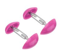 IMIKEYA 1 Paar Verstellbare Schuhspanner aus Abs und Aluminium in Rosa Praktische Schuhformer zum Schuhschutz und Faltenvermeidung für Zuhause