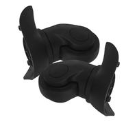 IMIKEYA 2stücke Lenkrollen Für Koffer Passend Einreihig Zur Selbstreparatur Ersatzrollen Für Gepäck Schwarz Robuste Gepäckrollen Für Leisen Lauf Und Hohe Belastbarkeit