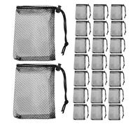IMIKEYA 30stücke Netzbeutel Mit Kordelzug Kleine Aufbewahrungsbeutel Aus Netzgewebe Vielseitig Einsetzbar Für Kleidung Sportausrüstung Und Spielzeug Für Reisen Und Camping
