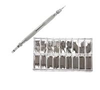 IMIKEYA 360 Stück Uhrenarmband Federstege 8-25mm Edelstahl Mit Federsteg Entferner Uhrarmbandreparatur Werkzeug Für Uhrenliebhaber Und Uhrmacher