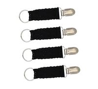 IMIKEYA 4 Stück Hutclips Tragbar Spitzenmaterial Kleine Rucksack Huthalterklemmen für Reisen Taschenclips zur Festen Befestigung von Mütze oder Schal