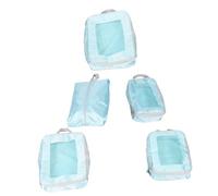 IMIKEYA 5stücke Reise-Aufbewahrungstasche mit Kompressionswürfeln Koffer-Organizer für Kleidung Schuhe und Elektronik Packwürfel-Set aus Polyester für Reisen