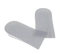 IMIKEYA Atmungsaktive Stoßdämpfende Fersenerhöhung Einlegesohlen 2 Paar Unsichtbar für Herren und Damen für Lange Gehstrecken und Freizeit in Sneakers