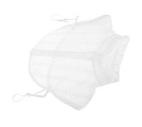 IMIKEYA Falscher Kragen für Damen Abnehmbar mit Zartem Rüschendesign Ganzjahres-accessoire aus Baumwolle für Modisches Layering Handgefertigt mit Robustem Qualitätsgarantie