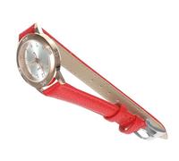 IMIKEYA Leuchtende Damenuhr Mit Quarzwerk Kleines Rundes Zifferblatt Rotes Armband Praktische Analog Uhr Für Mädchen Und Frauen