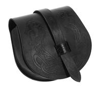 IMIKEYA Mittelalterliche Gürteltasche Aus Pu Leder Wikinger Stil Retro Satteltasche Cosplay Tasche Für Party Und Renaissance Events