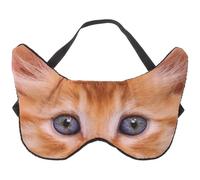 IMIKEYA Niedliche Schlafmaske mit 3d Tiermotiv Weiche Stoff Augenmaske zum Schlafen Tragbar für Nickerchen den Innenbereich