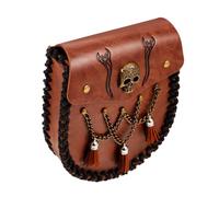 IMIKEYA Renaissance-gürteltasche Aus Pu-Leder Für Cosplay Mittelalterliche Hüfttasche Im Retro-Stil Tragbare Partyzubehör Für Bühnenshows Und Halloween-veranstaltungen