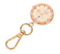 IMIKEYA Taschenuhr Clip-Uhr Schlüsselanhänger Krankenschwesteruhr Stummuhr Uhr Mit Schlüsselanhänger Leicht Tragbar