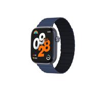 IMIKI Frame Lite ST2 Smartwatch für Damen und Herren, ISP-Display, 1,96 Zoll, Bluetooth-Konnektivität, magnetisches Armband, Messung von Blutsauerstoff und Herzfrequenz, Android und iOS - Blau + Blau
