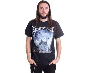Immortal - At The Heart Of Winter - T-Shirt - Schwarz - S - 100% Baumwolle Schwarz S