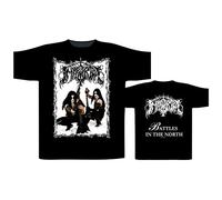 Immortal 'Battles In The North 2022' (schwarz) T-Shirt, schwarz, X-Groß