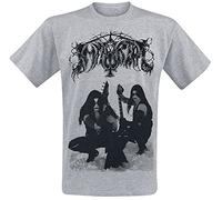 Immortal Battles In The North Männer T-Shirt grau M 90% Baumwolle, 10% Polyester Band-Merch, Bands