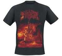Immortal Damned In Black 2020 Männer T-Shirt schwarz XXL 100% Baumwolle Band-Merch, Bands