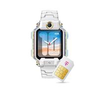 imoo Kids Watch X10 Smartwatch für Kinder, GPS und Telefonfunktion, Datenschutz & Eltern-App, Lange Akkulaufzeit, SOS, wasserdicht, Telekom SIM-Karte, 30 € Amazon-Gutschein nach Registrierung (Weiss)