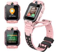 imoo Smartwatch Kinder Watch Phone Z7, 4G Kinder Smartwatch, HD Video & Anruf, GPS Uhr mit 14-Tage-Verlauf, Schrittzähler, 4 Multisport Modi & IPX8 wasserdicht (Rosa)