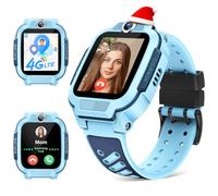 imoo Watch Phone, 4G-Smartwatch Kinder mit HD-Videoanrufen, Smartwatch für Kinder mit GPS-Echtzeitortung, IPX8-Wasserbeständigkeit (Z3, Hellblau)