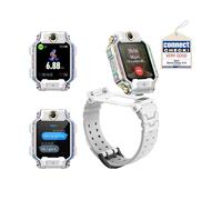 imoo X10 Smartwatch Kinder mit SIM Karte Smartwatch 4G LTE Smart Watch mit Split Dual-Kamera Uhr,1.6”,98°Weitwinkel Anti-Shake,32GB ROM,SOS (X10,Weiß)