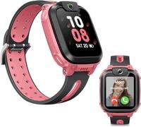 imoo Z1 Kinder-Smartwatch, 4G Anrufe Watch, IPX8 Wasserbeständigkeit, 1,3 Zoll, Frontkamera 2 MP, Schrittzähler, Lange Akkulaufzeit, Klassenzimmermodus (Rosa)