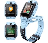 imoo Z7 Kinder Smartwatch, Dual-Kamera HD Video und Telefonanruf, GPS-Uhr mit Echtzeit-Standort und 14 Tagen Historie, 4 Sportmodi, 24-Stunden Gesundheitsmonitoring, IPX8 wasserdicht für Kinder(Blau)