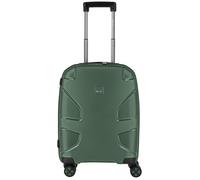 IMPACKT IP1 Hartschalenkoffer mit 4 Rädern aus recyceltem Material mit 6 Jahren Garantie; nachhaltiges Reiseetui mit austauschbaren Rollen, Grün - Deep Sea Green, 55 cm (Größe S), Casual