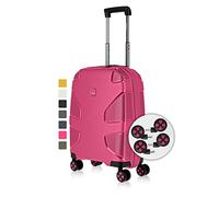 IMPACKT IP1 Hartschalen-Koffer S - 55x40x20 cm, 38 L, 2,8 kg - Handgepäck - TSA-Schloss, USB-C Port, auswechselbare Rollen - aus recyceltem Material - 6 Jahre Garantie