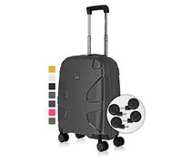 IMPACKT IP1 Hartschalen-Koffer S - 55x40x20 cm, 38 L, 2,8 kg - Handgepäck - TSA-Schloss, USB-C Port, auswechselbare Rollen - aus recyceltem Material - 6 Jahre Garantie