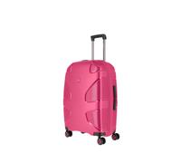 IMPACKT IP1 Trolley M Flora Pink Koffer mit 4 Rollen Koffer