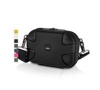 IMPACKT IP1, Unisex-Erwachsene Crossbody-Umhängetasche, Lava Black,