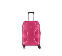 IMPACKT IP1 Trolley M Flora Pink Koffer mit 4 Rollen Koffer