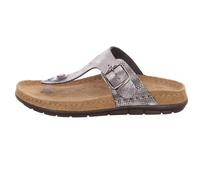 Rohde Damen Zehentrenner Pantolette Dianette Schnalle Rodigo-D 5867, Größe:37 EU, Farbe:Grau