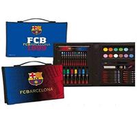 Import.cm 097222 Schreibwaren-Set FC Barcelona, 53-teilig, Mehrfarbig