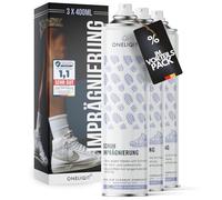 Imprägnierspray 3x400ml Vorteilspack - Premium Schutzspray für Schuhe, Sneaker, Textilien & Polstermöbel, Wildleder, Jacken & Zelte - Starker Nässeschutz & Schmutzschutz - Made in Germany