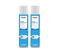 Imprägnierspray Schuhe - wasserabweisendes Schutzspray für Leder, Wildleder, Nubuk & Textil - Schmutz- & Nässeschutz für Sneaker - BAMA Power Protector, Doppelpack 2x 400 ml