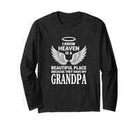 In Erinnerung an Opa Engel Himmel Langarmshirt