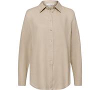 In Linea Leinen-Hemdbluse Sand (Größe: 42) 42 beige