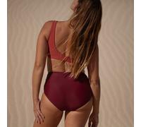 INASKA High Waist Bikini Hose PURE Dunkelrot M