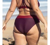 INASKA Soft Waist Bikini Hose FLOW Dunkelgrün/Moos XXL