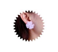 Inateannal Boho Lila Harz Blume Ohrringe Acryl Blume Ohrstecker Vintage Große Blume Ohrringe Acryl Abgestufte Blütenblatt Ohrringe Schmuck Für Frauen Und Mädchen