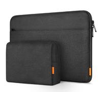 Inateck 15-15,6 Zoll Laptop-Hartschalenetui Tasche, kompatibel mit 15-16 Zoll Thinkpad/HP Envy/Dell New Latitude/ASUS Vivobook/Chromebook Laptop, mit Zubehörtasche, LB01005-15BK