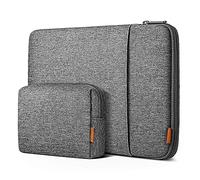 Inateck Laptoptasche EdgeKeeper LB01006/S1 360° Rundumschutz mit Zubehörtasche 13,3 Zoll Grau