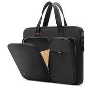 Inateck 360° Rundumschutz Laptoptasche Große Kapazität Hülle Kompatibel mit 13 Zoll MacBook Air M4/M3/M2/M1 2025-2012, 14 MacBook Pro M5/M4/M3/M2/M1 Pro/Max 2025-2021