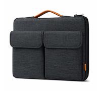 EdgeKeeper 360° Rundumschutz Laptoptasche für 13 Zoll MacBook Air/Pro M2/M1 2022-2012, LB02011 - Schwarzgrau / 13.3 Zoll